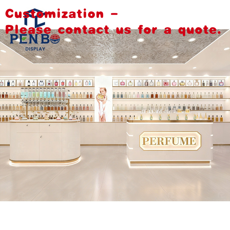 Perfume Fragrance Store - Vitrina de lujo para tienda de