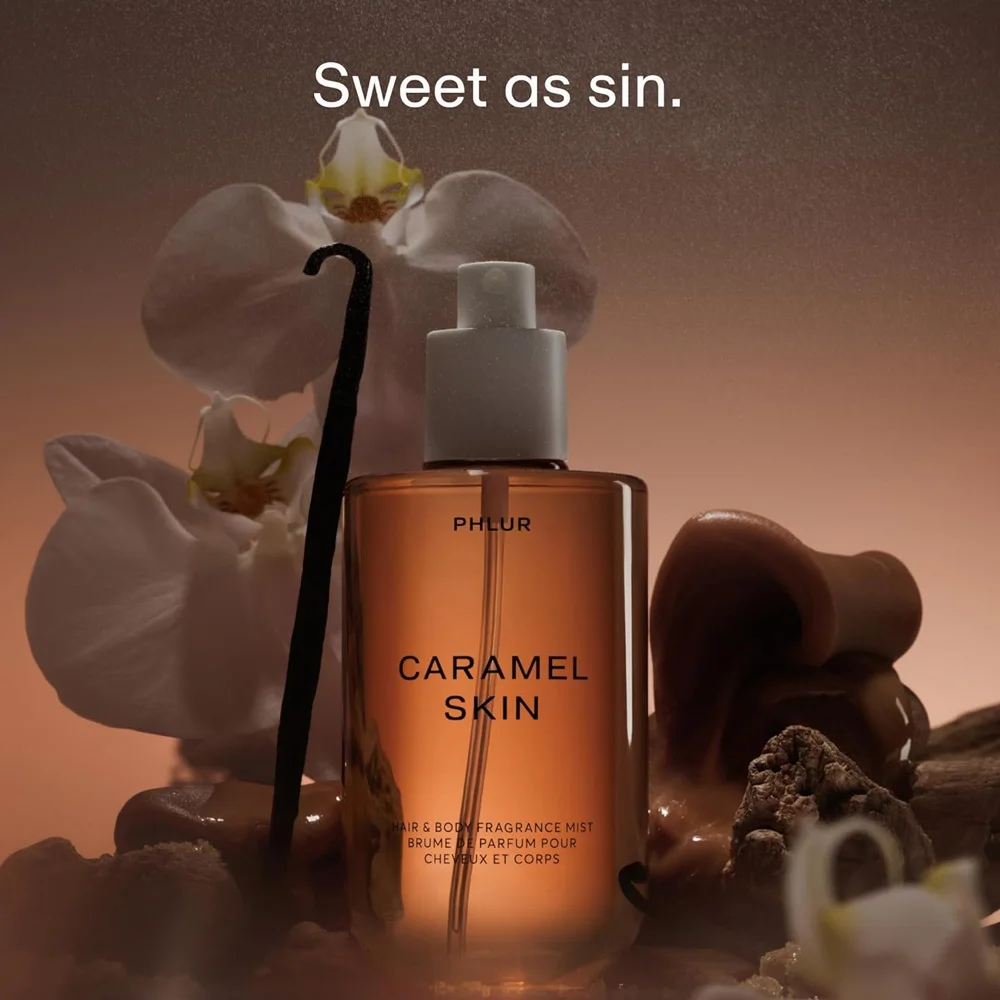 Fragrance Perfume For Hair - PHLUR Caramel Skin Hair & Body