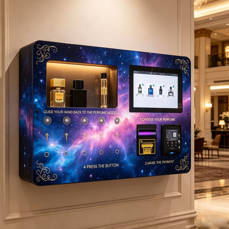 Perfume Fragrance Store - Máquina Dispensadora de Fragancias Montada en