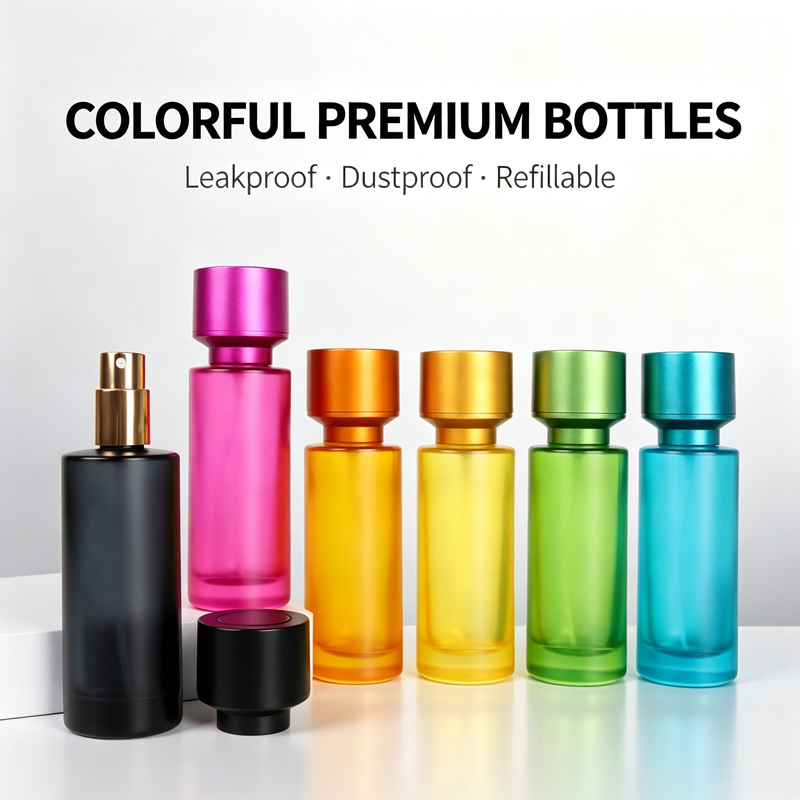 Perfume Fragrance World Qahwa - Botella de Perfume de Vidrio de