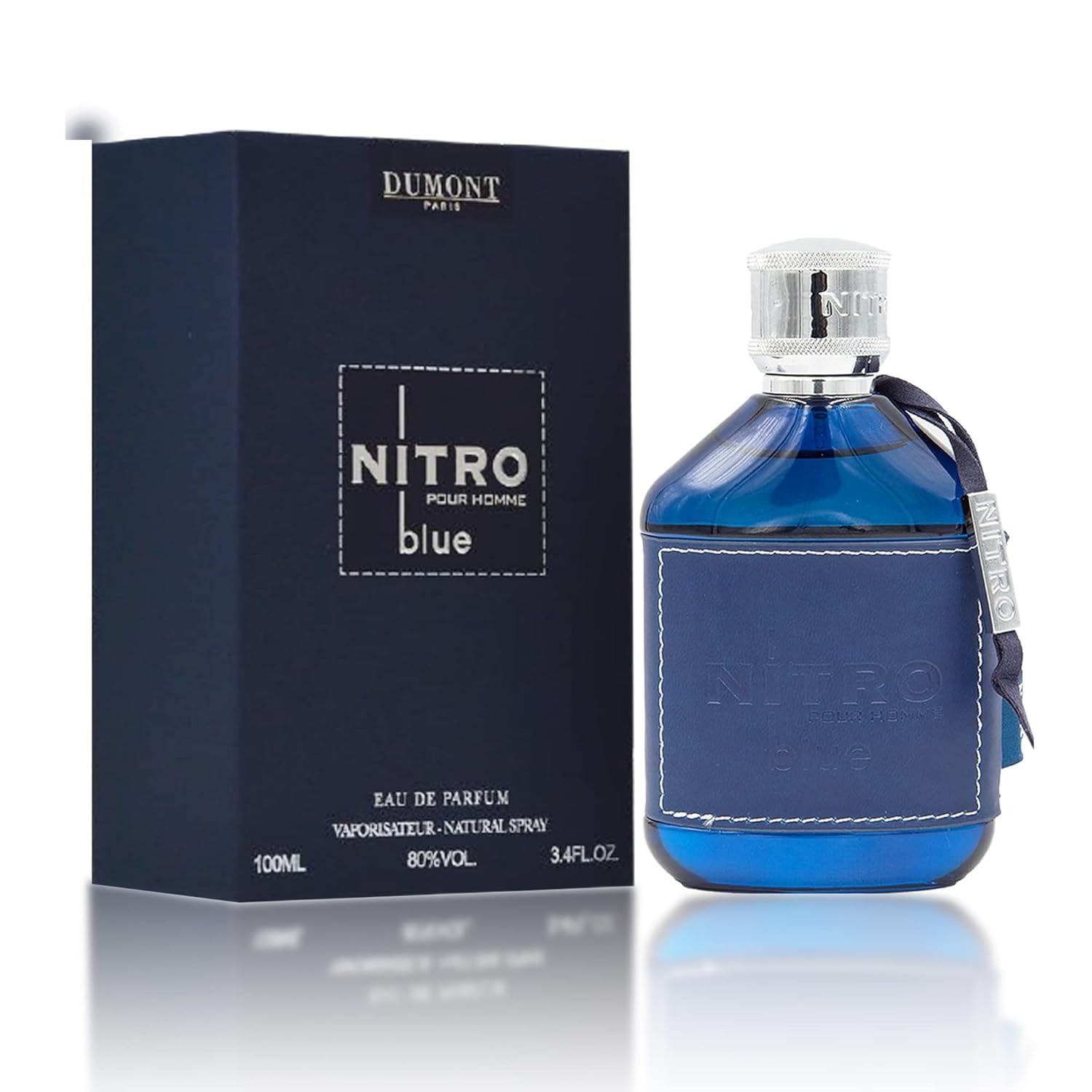 Dumont Nitro Blue 3.4 Oz Eau D - Perfume Fragrance For Men reseña y precio