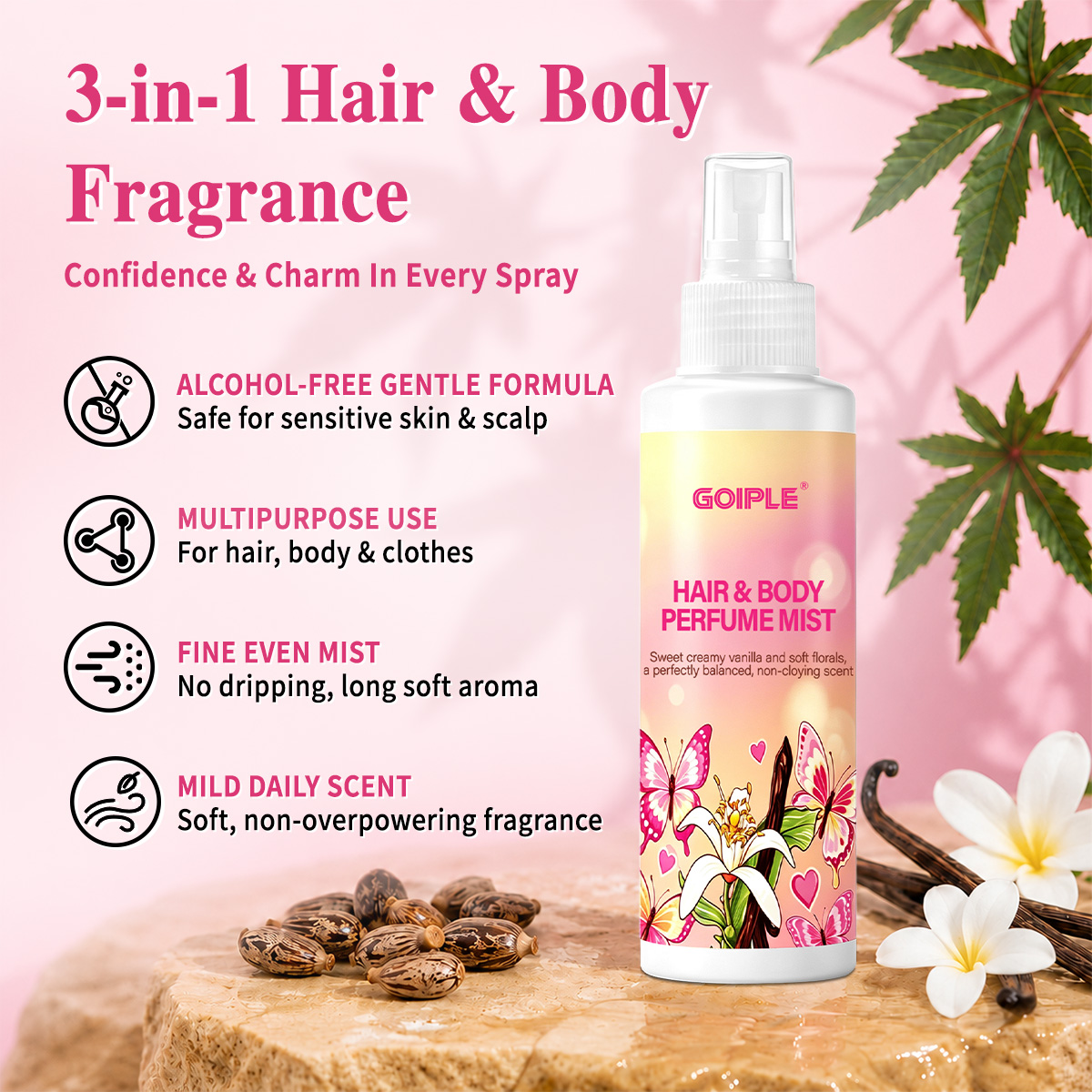 Bruma Perfumada para Cabello y - Fragrance Perfume For Hair reseña y precio