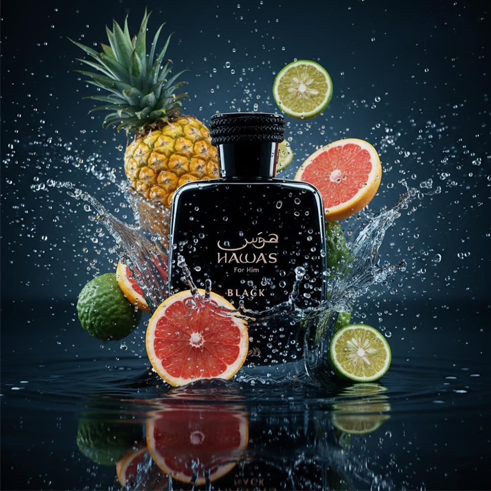 Hawas Black de Rasasi para Hom - Perfume Fragrance For Men reseña y precio