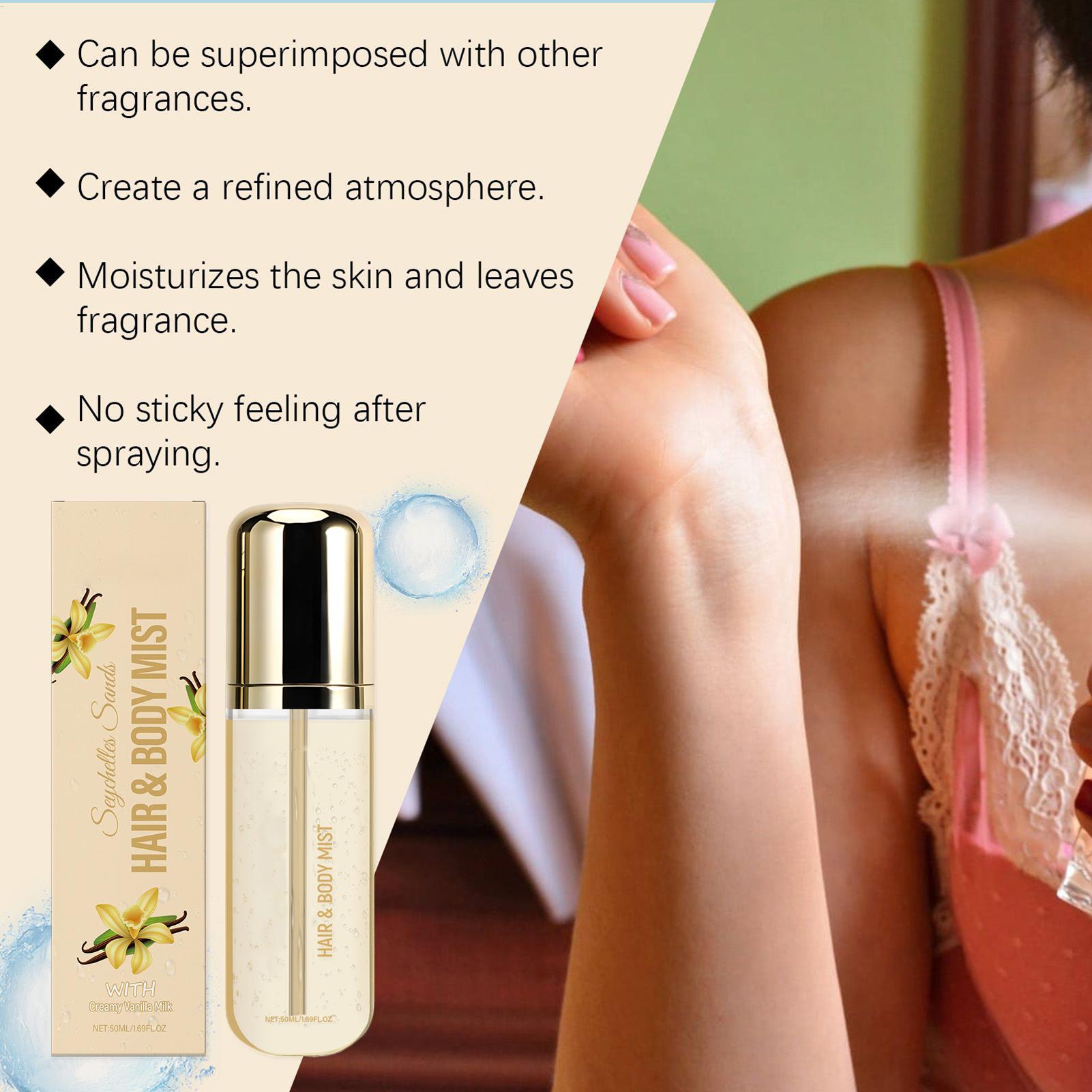 Perfume de vainilla, crema de  - Fragrance Perfume For Hair reseña y precio