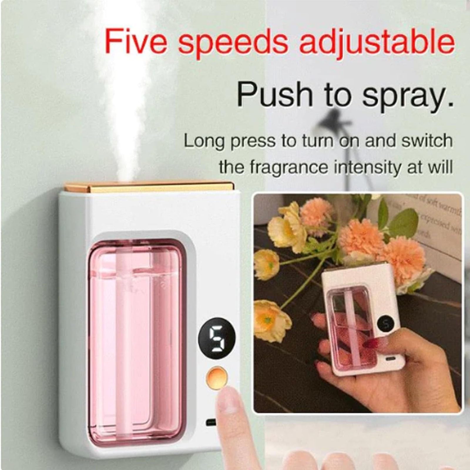 Máquina automática de fraganci - Perfume Fragrance Diffuser reseña y precio