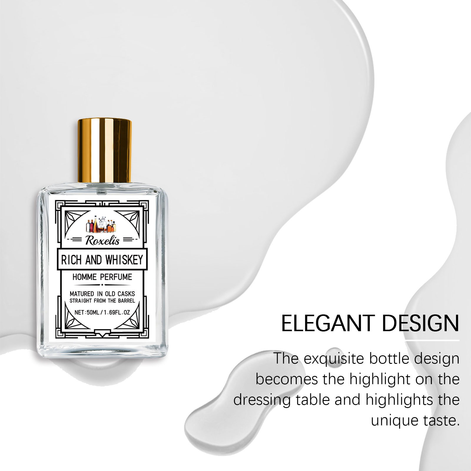 Perfume Roxelis Charm Whisky p - Perfume Fragrance For Men reseña y precio